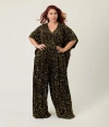 Unique Vintage Plus Size Caftan Jumpsuit In Multi