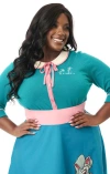 Unique Vintage Plus Size Embroidered Cardigan