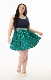 Unique Vintage Plus Size Pleated Tennis Dress