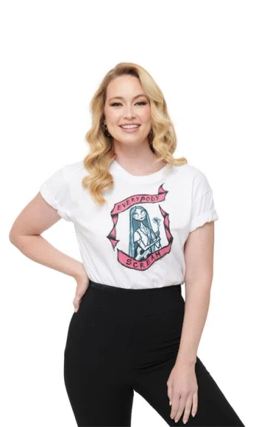 Unique Vintage Unisex Graphic Tee In White 2
