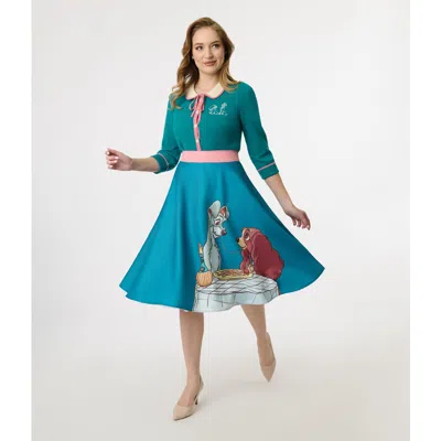 Unique Vintage Vivien Swing Skirt