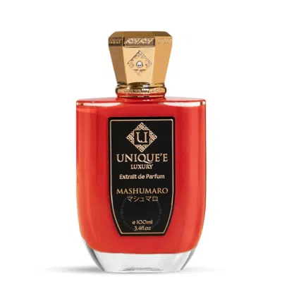 Unique'e Luxury Unisex Mashumaro Extrait De Parfum 3.4 oz Fragrances 8683923685145 In Red