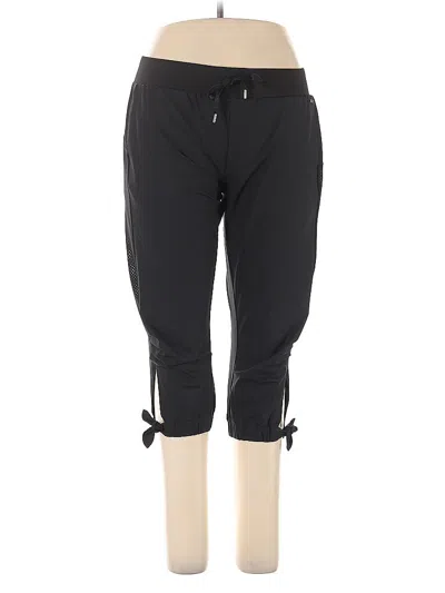 Pre-owned Uniquely Lorna Jane Active Pants In Black