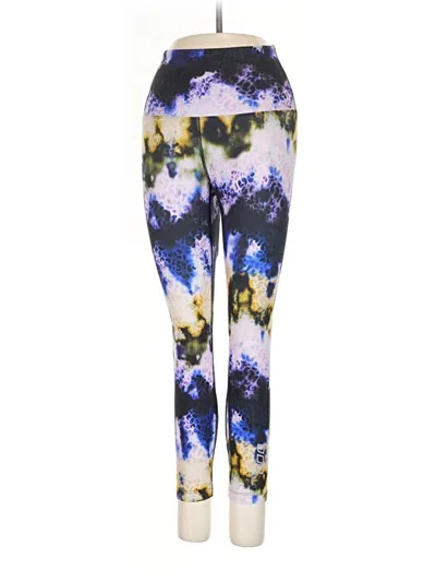 Pre-owned Uniquely Lorna Jane Active Pants In Blue