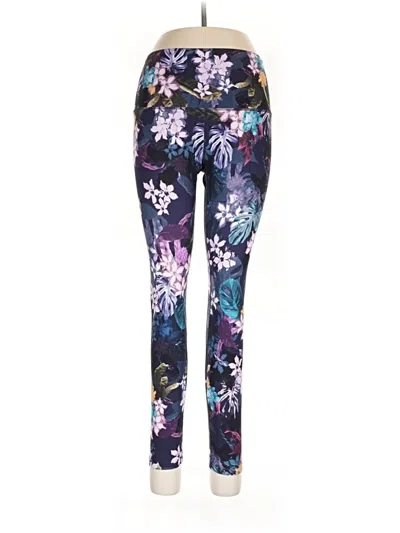 Pre-owned Uniquely Lorna Jane Active Pants In Purple