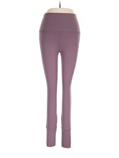 Pre-owned Uniquely Lorna Jane Active Pants In Purple