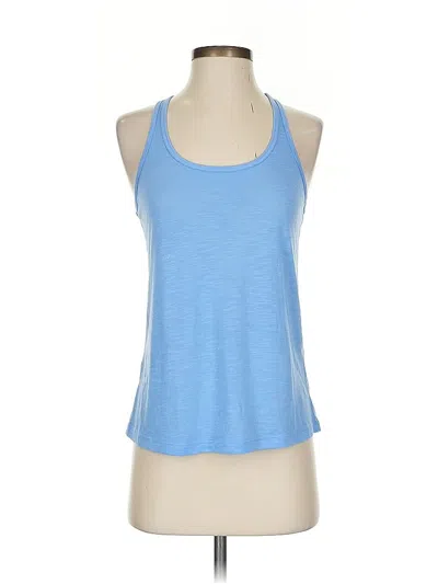 Pre-owned Uniquely Lorna Jane Active Tank Top In Blue