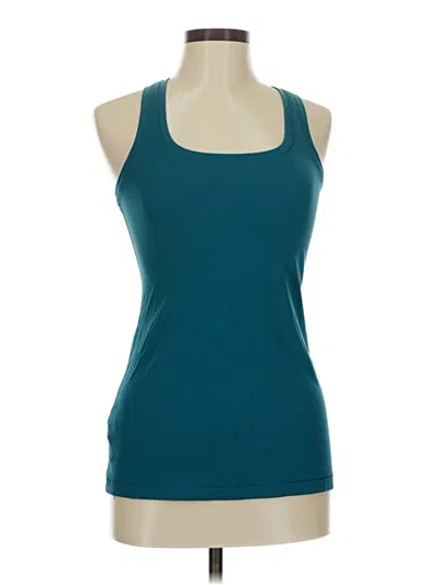 Pre-owned Uniquely Lorna Jane Active Tank Top In Blue