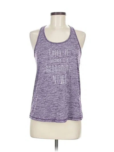 Pre-owned Uniquely Lorna Jane Active Tank Top In Purple