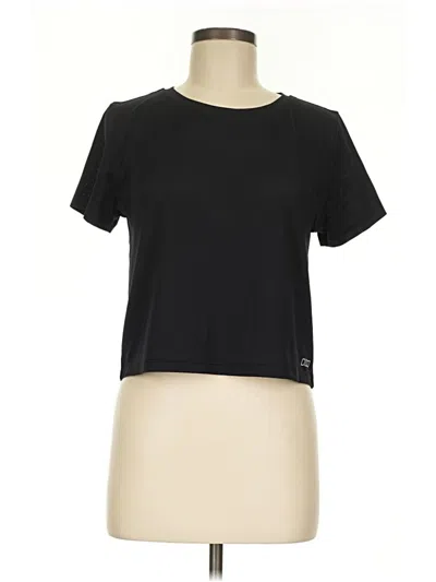 Pre-owned Uniquely Lorna Jane Active T-shirt In Black