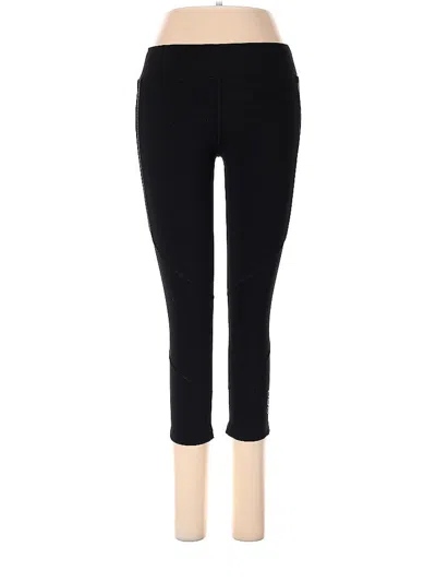Pre-owned Uniquely Lorna Jane Leggings In Black