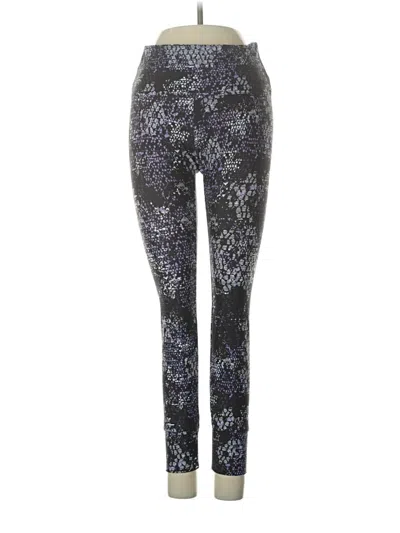 Pre-owned Uniquely Lorna Jane Leggings In Black