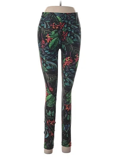Pre-owned Uniquely Lorna Jane Leggings In Black