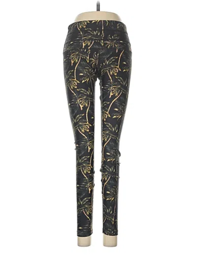 Pre-owned Uniquely Lorna Jane Leggings In Gold