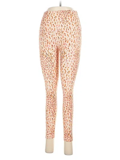 Pre-owned Uniquely Lorna Jane Leggings In Orange