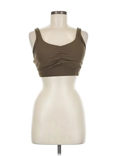 Pre-owned Uniquely Lorna Jane Sports Bra In Brown