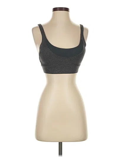 Pre-owned Uniquely Lorna Jane Sports Bra In Gray