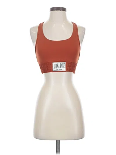 Pre-owned Uniquely Lorna Jane Sports Bra In Orange