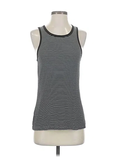 Pre-owned Uniquely Lorna Jane Tank Top Black Halter Neckline Tops
