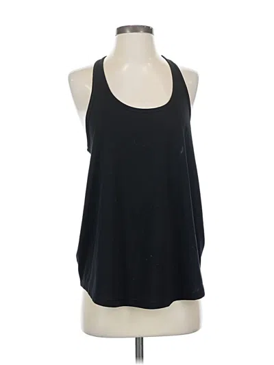 Pre-owned Uniquely Lorna Jane Tank Top Black Halter Neckline Tops