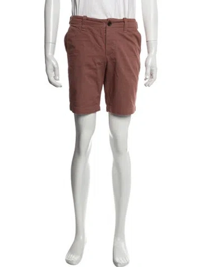 Pre-owned Unis Flat Front Shorts In Neutral