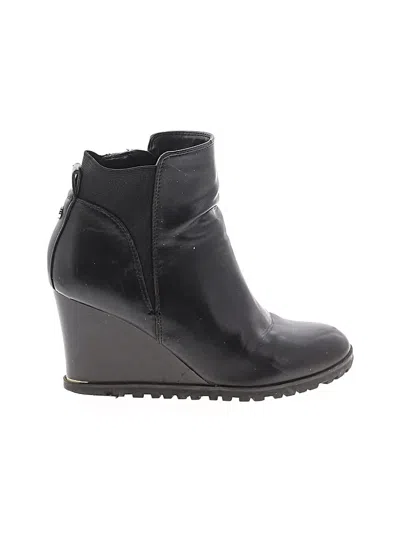 Pre-owned Unisa Ankle Boots In Black