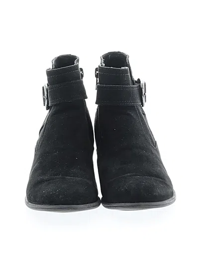 Pre-owned Unisa Ankle Boots In Black