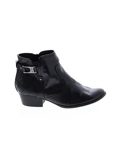 Pre-owned Unisa Ankle Boots In Black