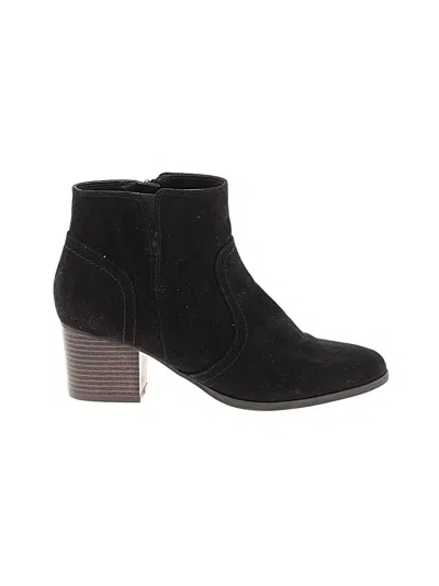 Pre-owned Unisa Ankle Boots In Black