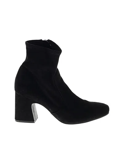 Pre-owned Unisa Ankle Boots In Black