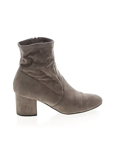 Pre-owned Unisa Ankle Boots In Gray