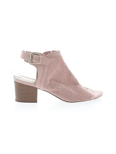 Pre-owned Unisa Ankle Boots In Pink
