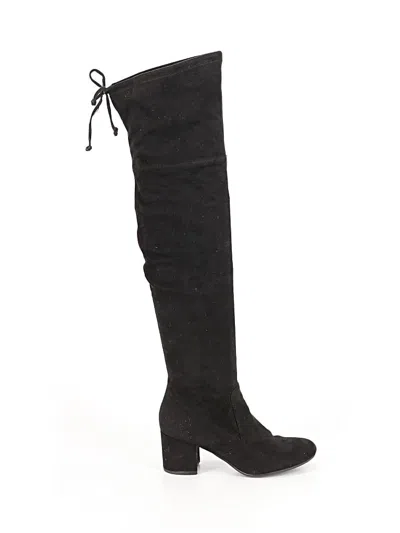 Pre-owned Unisa Boots In Black