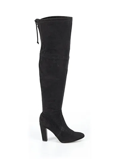 Pre-owned Unisa Boots In Black