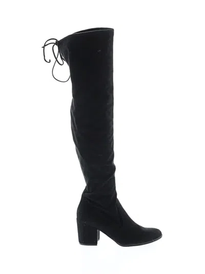 Pre-owned Unisa Boots In Black