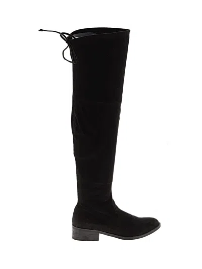 Pre-owned Unisa Boots In Black