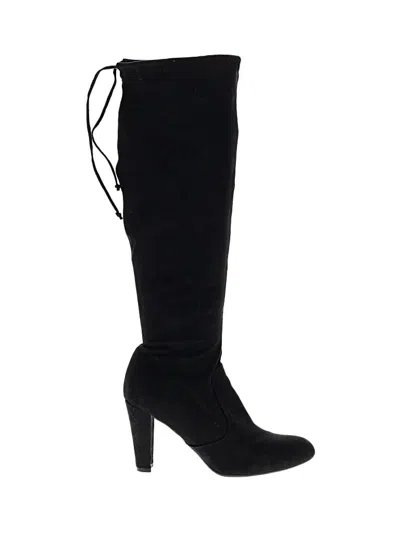Pre-owned Unisa Boots In Black