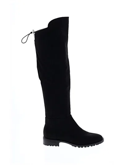 Pre-owned Unisa Boots In Black