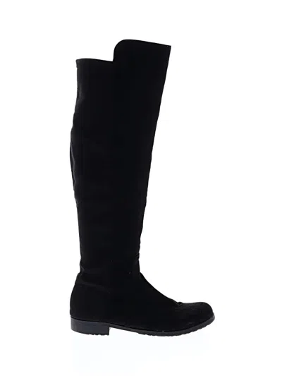 Pre-owned Unisa Boots In Black