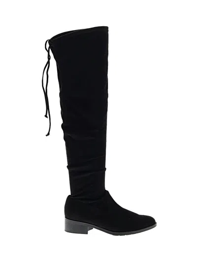 Pre-owned Unisa Boots In Black