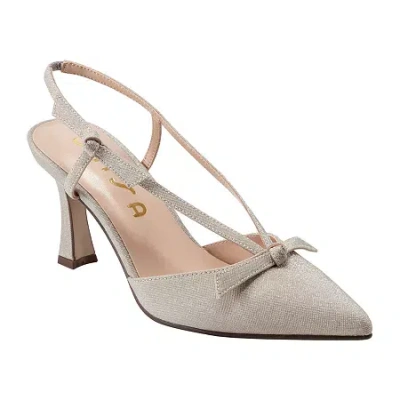 Unisa Hanner Womens Pointed Closed Toe Stiletto Heel Pumps In White