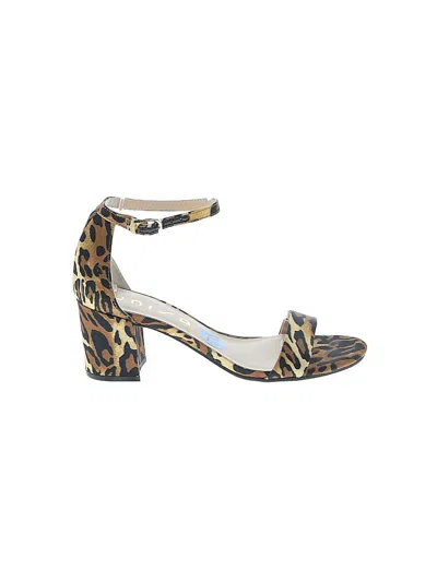 Pre-owned Unisa Heels In Brown