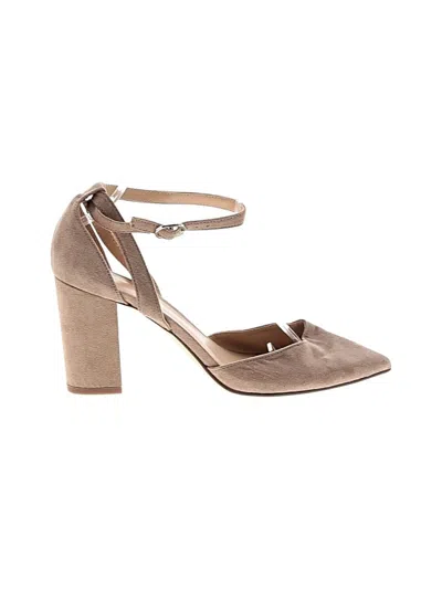 Pre-owned Unisa Heels In Brown