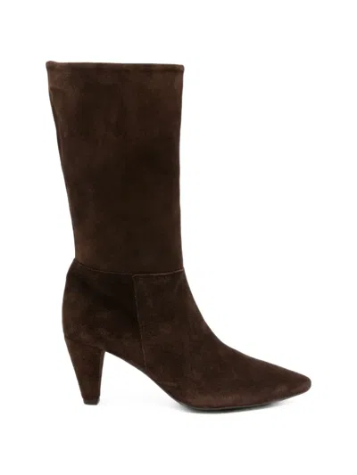 Unisa Laia Bs Suede Boots In Brown