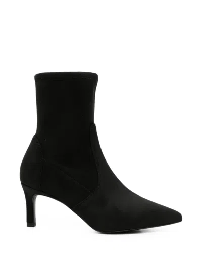 Unisa Pointed-toe Ankle Boots In Black
