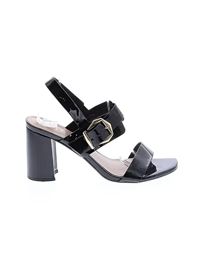 Pre-owned Unisa Sandals In Black