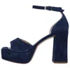 Unisa Sandals Blue In Blu Blu E Verdi