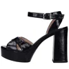 Unisa Sandals Blue In Blu Blu E Verdi