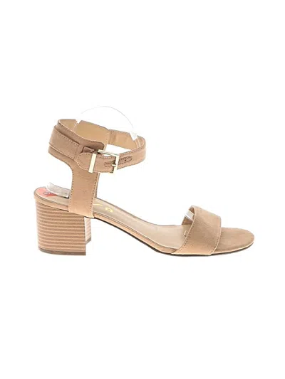 Pre-owned Unisa Sandals In Brown