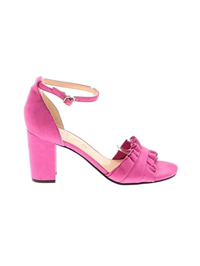 Pre-owned Unisa Sandals In Pink